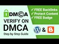 How to verify any website on dmca for free  step by step guide in hindi