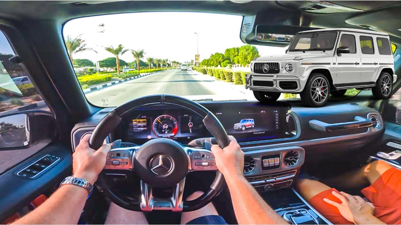 2021 Mercedes-AMG G63 POV Test Drive Review! - YouTube