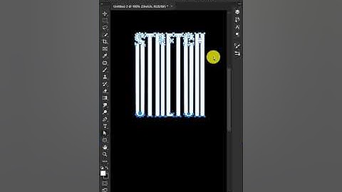 Stretch Text Effect in Photoshop - Tutorial Pixel Perfect...
