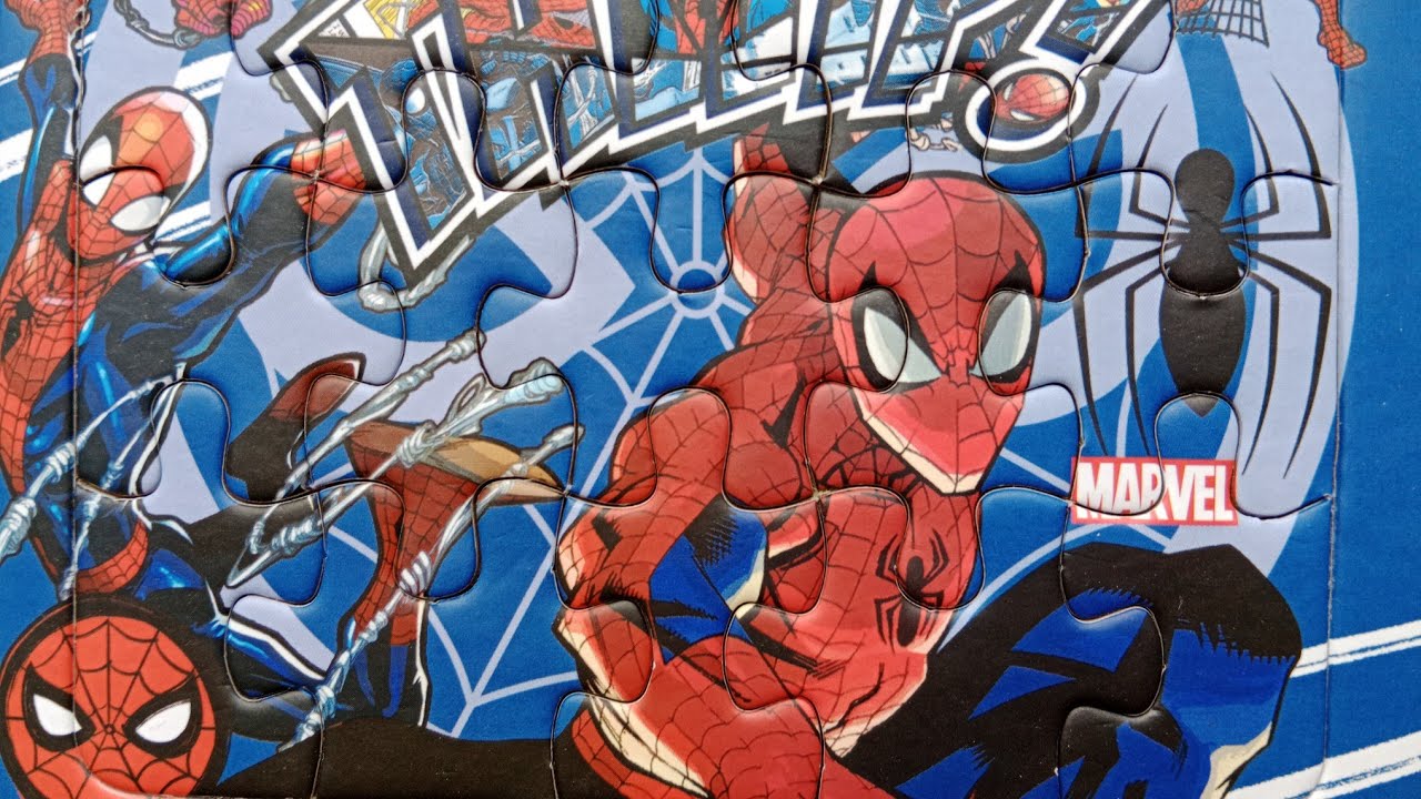 SPIDERMAN PUZZLE GAMES FOR KIDS MARVEL FUN & PLAY YouTube