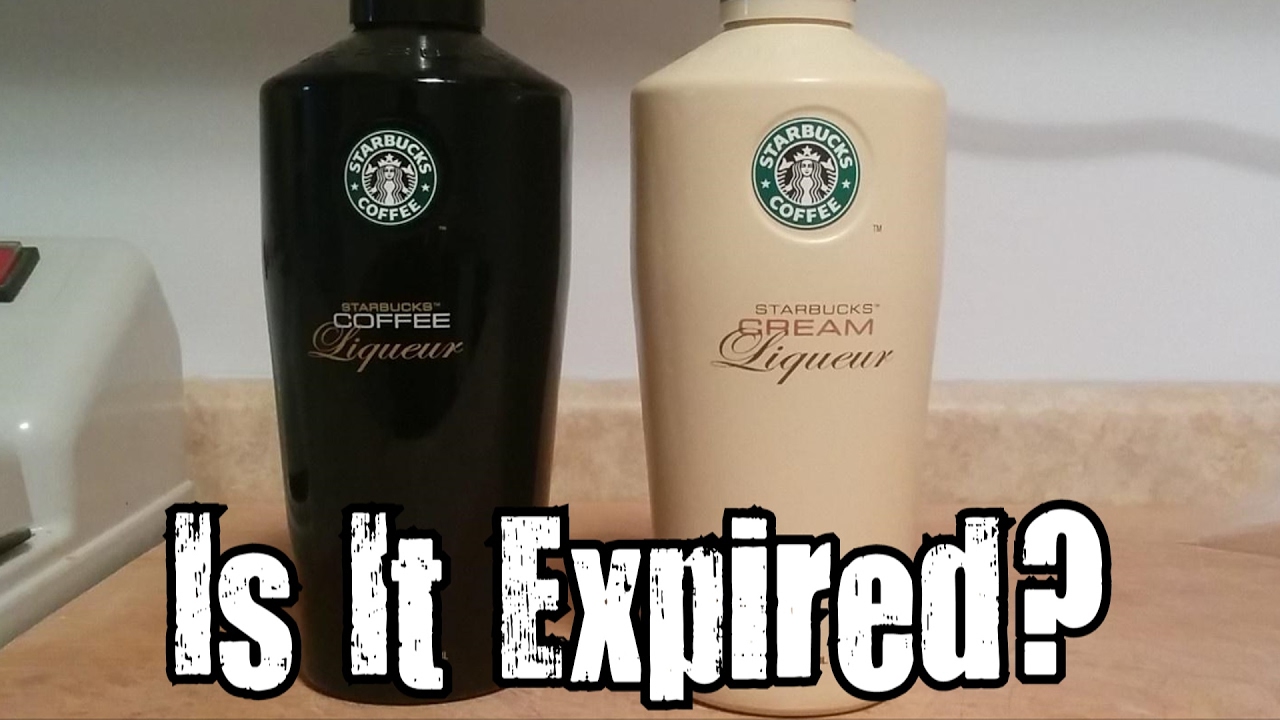 Is It Expired? - Starbucks Coffee Liqueur - YouTube