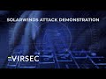 SolarWinds Attack End-to-End Demo