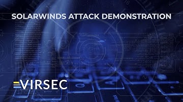 What was the SolarWinds Attack? A End-to-End Kill-Chain Demo