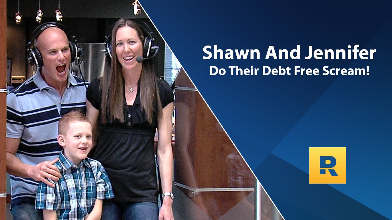 Shawn And Jennifer Do Their Debt Free Scream!