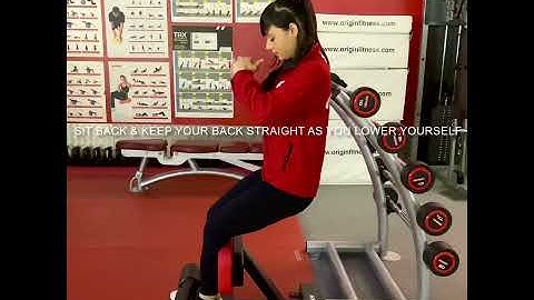 💥 How to use the Sissy Squat bench 💥