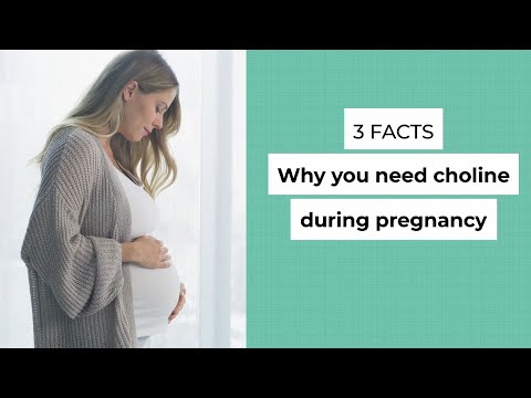 Video: Vai grūtniecības laikā vajadzētu lietot holīnu?
