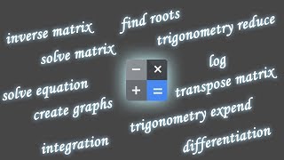 Solve every math question with this Calculator( Matrix , roots , LCM, HCF everything)