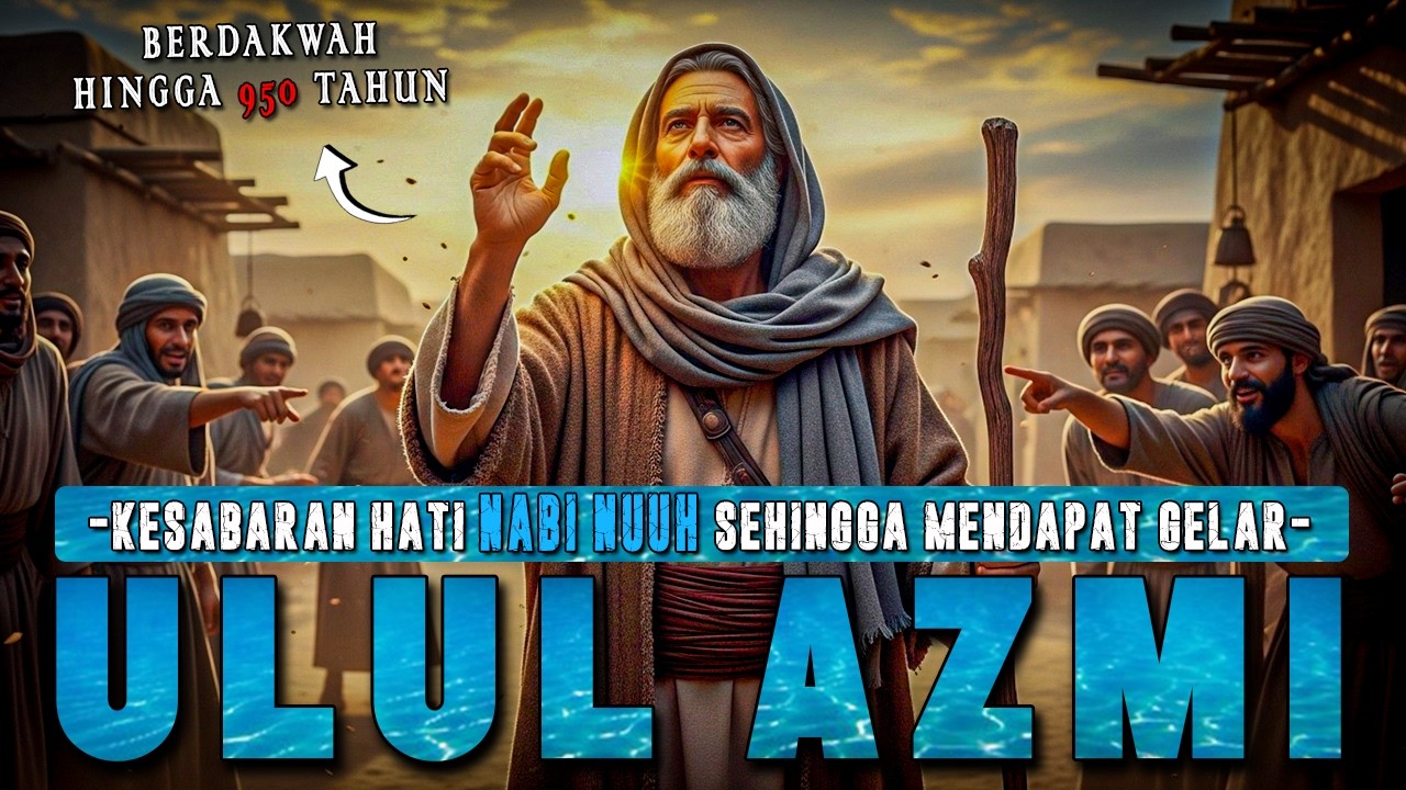 Kenapa Nabi Nuuh disebut Nabi ULUL AZMI? Ternyata Karena Ini!