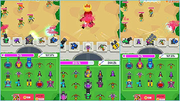 Merge Tower – Zombie Defense (Gameplay Android)