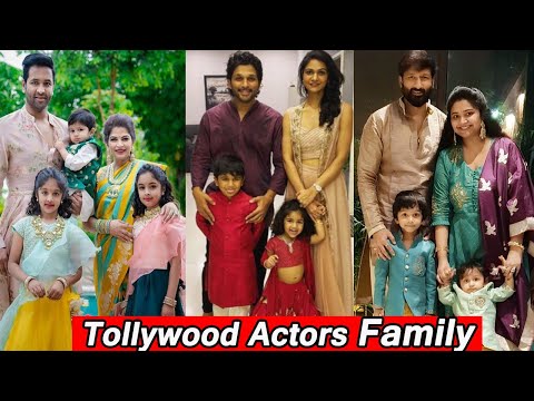 #Tollywood Actors Family || Allu Arjun, Prabhas, Vijay Devarakonda,Pawan Kalyan,Jr.Ntr, Mahesh Babu