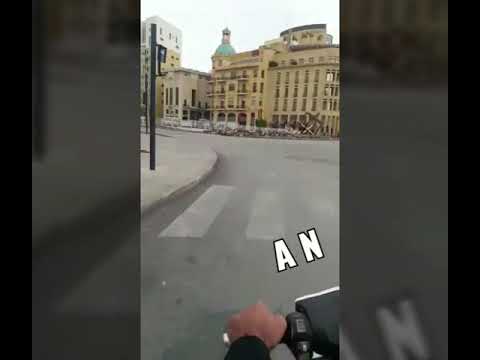 مجسم نجمة داوود التشكيلي في ساحة الشهداء بيروت