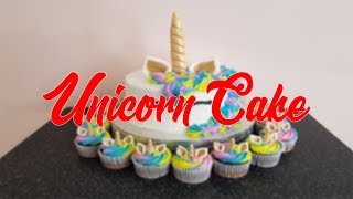 DIY unicorn cake & cupcakes kit