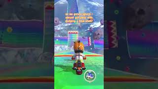 that’s wii rainbow road for ya 😭 #mariokart8deluxe #rainbowroad @erisweirdpalace