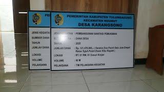Papan Nama Proyek