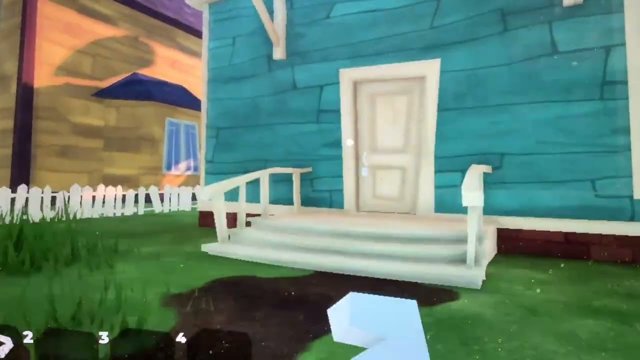 Playing an act in Hello Neighbor that doesnt exist