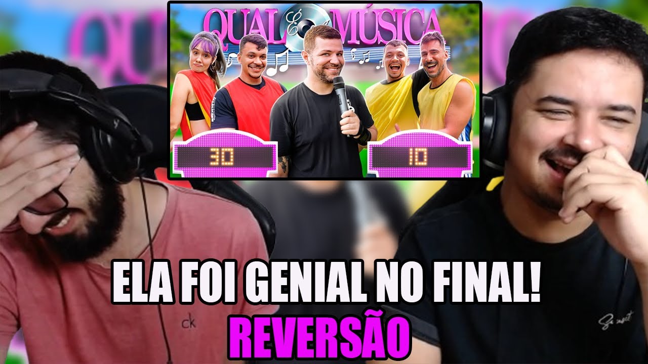 QUAL DOS JULIOS É MELHOR?! 🤯 QUAL É A MÚSICA 7 🎵 - Reversão | Periódico REACT