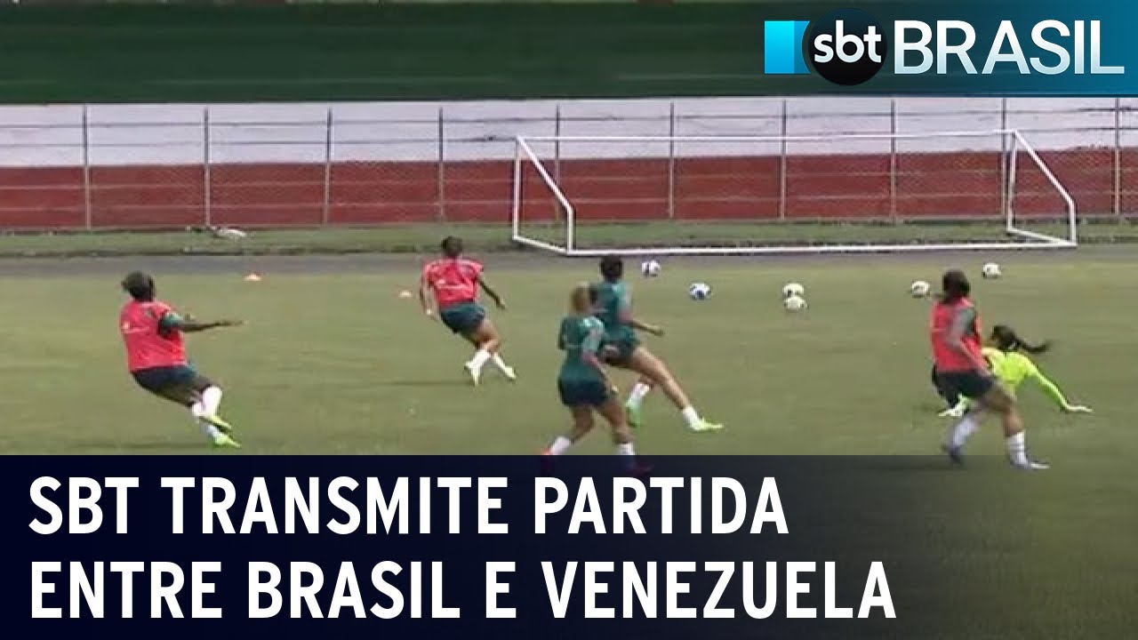SBT transmite jogo entre Brasil e Venezuela na 2ª feira | SBT Brasil (16/07/22)