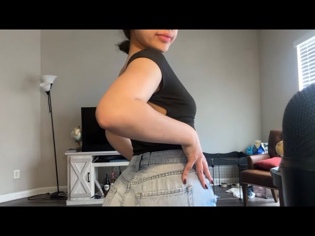 ASMR | Fabric scratching👖Jeans