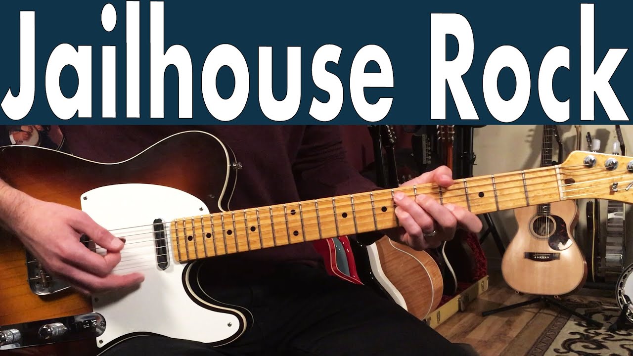 How To Play Jailhouse Rock On Guitar | Elvis Presley Guitar Lesson + Tutorial
