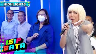 Vice notices the visit of ABS-CBN bosses | It's Showtime Isip Bata