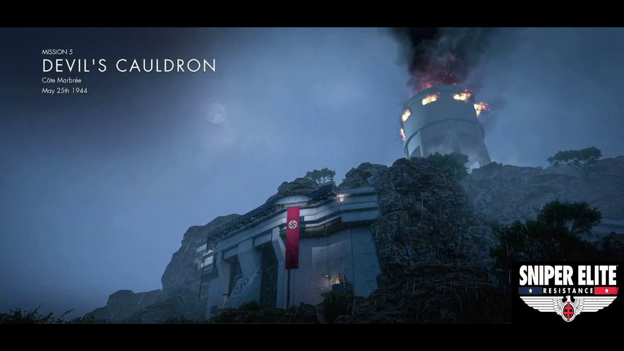 Sniper Elite Resistance - Mission 5 - Devil's Cauldron