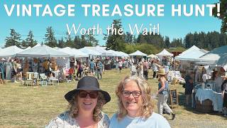 Inside Vancouver Island's HUGE Vintage Market | Farmhouse in the Fields Treasure Hunt