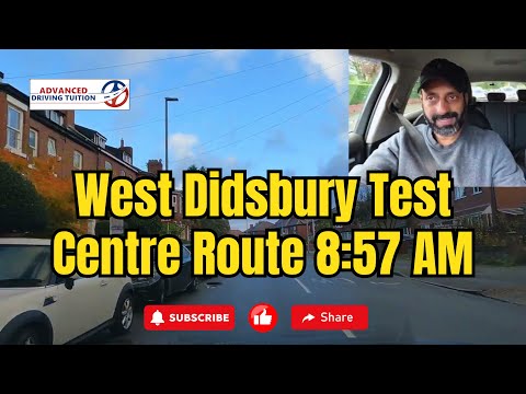 West Didsbury driving test route