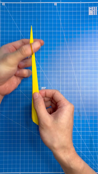 missile rubber band jet origami