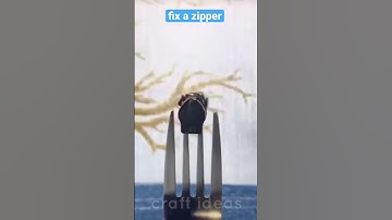Thumbnail of Fix a zipper with fork