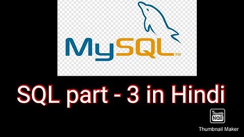 SQL || part - 3 in Hindi || Filter concept