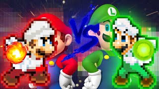 Mugen Super Better Mario Vs Super Better Luigi