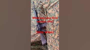 What was your first service rifle? #gun #usmc #marines  #army #navy  #airforce #military