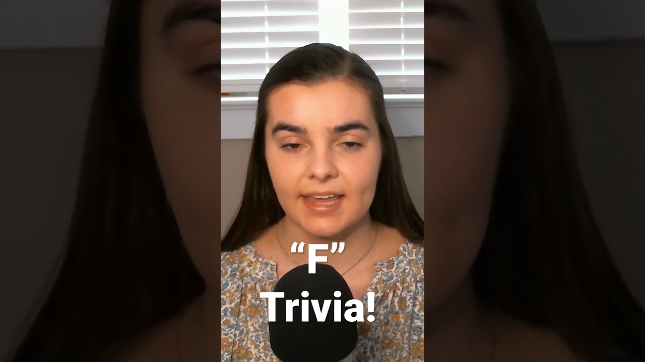 ASMR POP QUIZ! | 5 Trivia Questions That Start With F