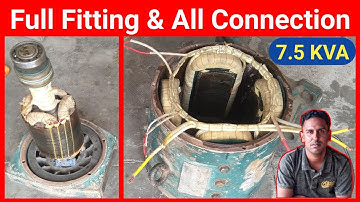 7.5 KVA Generator | Alternator Connection | Part 4 | Perfect Engineer