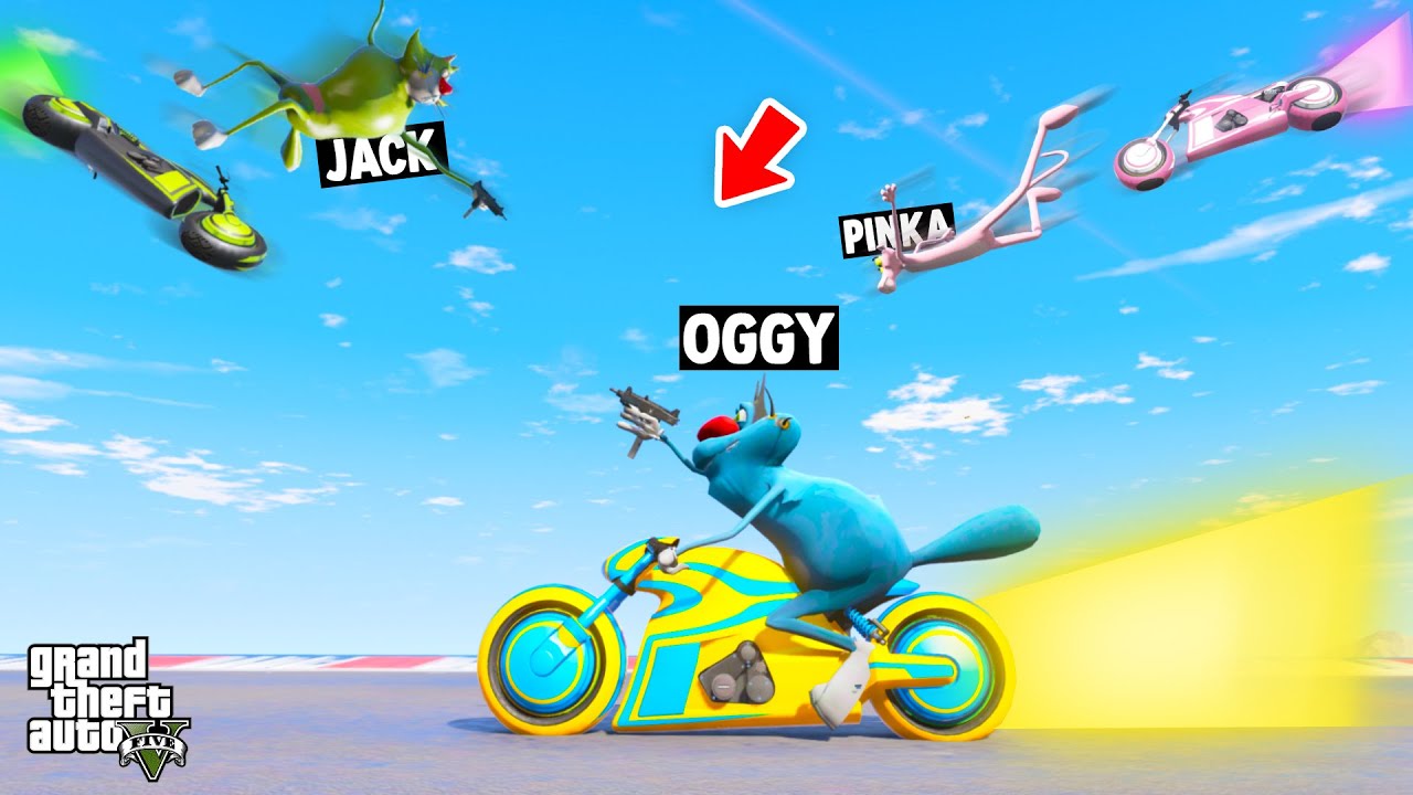 OGGY MASSIVE DEADLINE FIGHT CHALLENGE  Pink Panther In DEADLINE Racing Challenge😱! GTA5