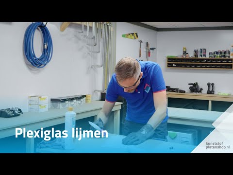 Video: Hoe Plexiglas Te Lijmen?