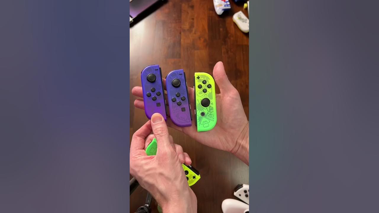 Splatoon 3 Customized Joy-cons for Nintendo Switch 