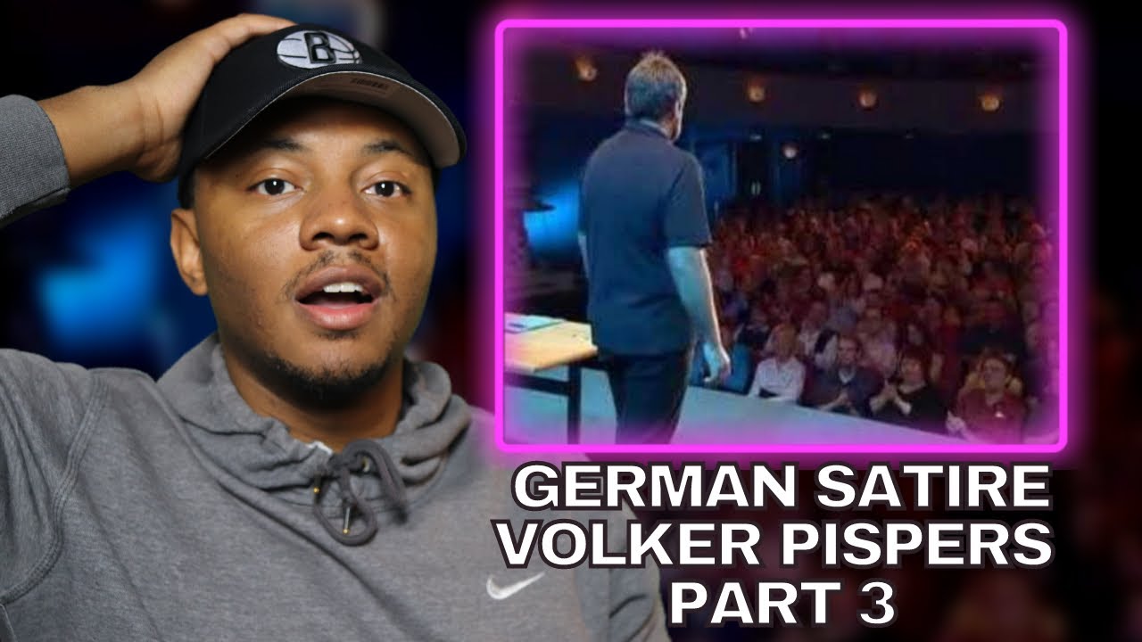 GERMAN BRUTAL SATIRE Part 3 - Volker Pispers history of USA 3 of 5 REACTION