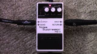 Boss NS-2 Noise Suppressor Through Amps Effects Loop