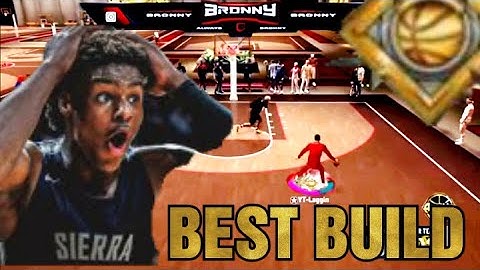 Bronny James NBA 2K20 BUILD IS A DEMON! THE BEST (SPEED BOOSTING) PERIMETER LOCKDOWN ON NBA 2K20!