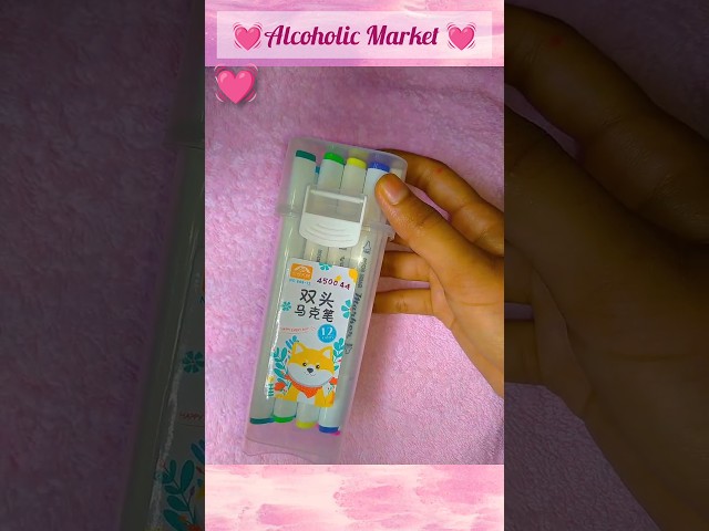 #markers review #subscribe #comment #viral #support #love #cute #adorable #like #shreyatisha#craft class=