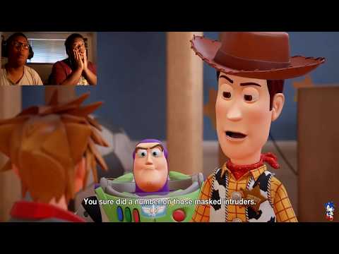 My D23 Kingdom Hearts 3 Toy Story World Trailer REACTION VIDEO!