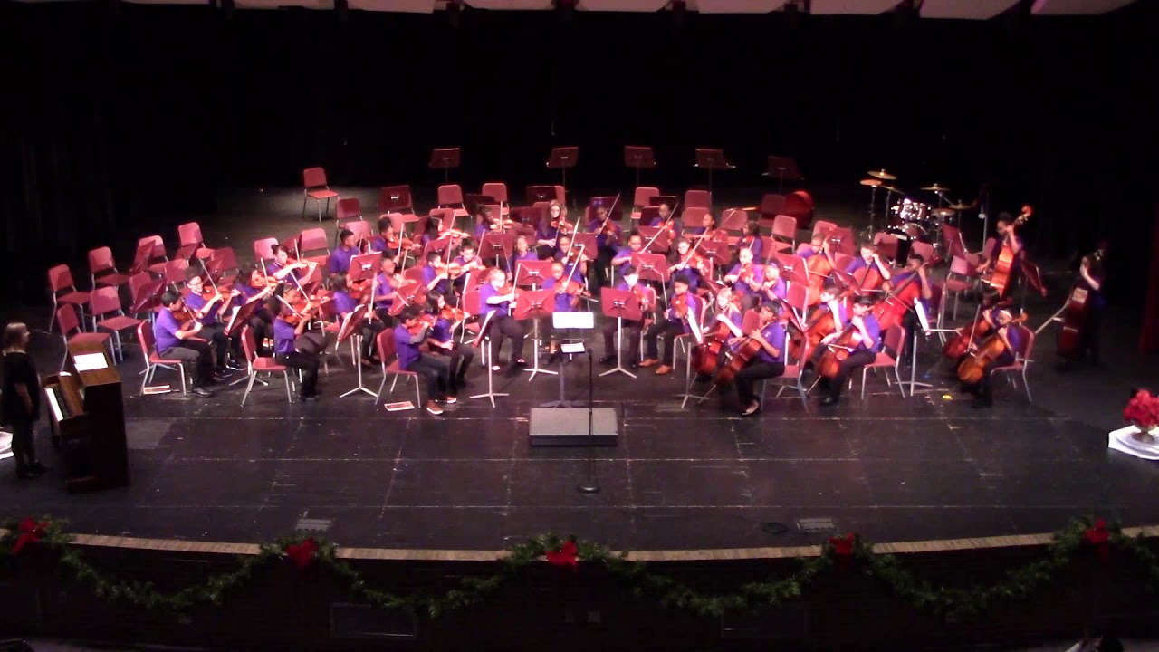 Merrillville String Orchestra Holiday Concert 2019 MIS "Up Bows