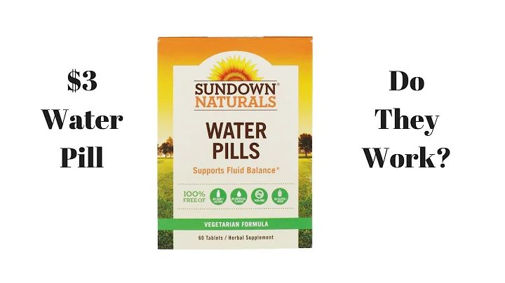 $3 Sundown Naturals Water Pill (Review) Reduce Water Retention Quickly