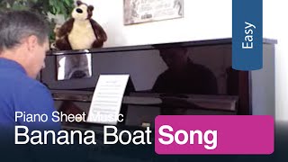 Banana Boat Song (Day-O) | Free Easy Piano Sheet Music - MakingMusicFun.net