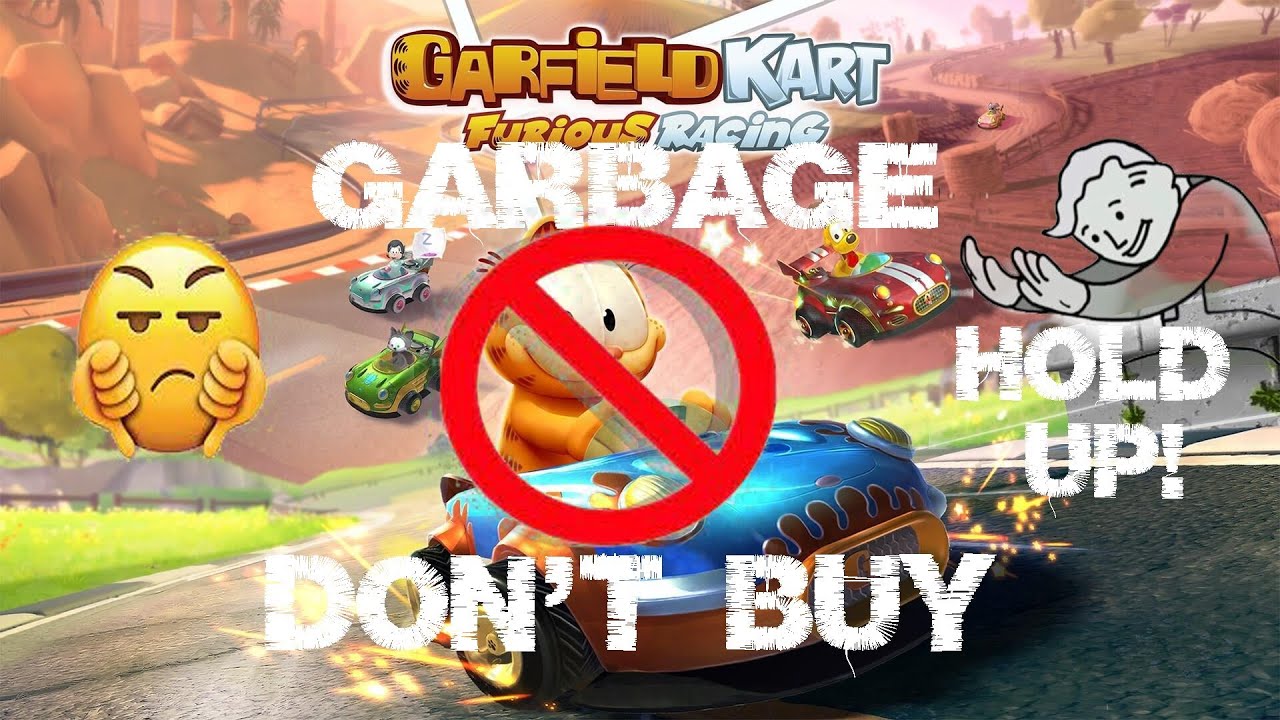 Garfield Kart Furious Racing | Review And Gameplay - YouTube