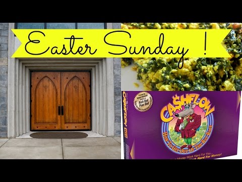 How to celebrate when your family is small | Easter Sunday Vlog