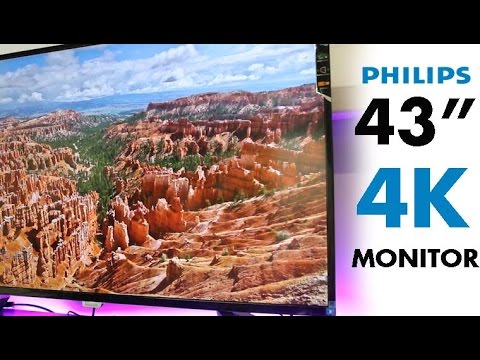 Philips BDM4350UC 43" 4K IPS Monitor - Quick Look