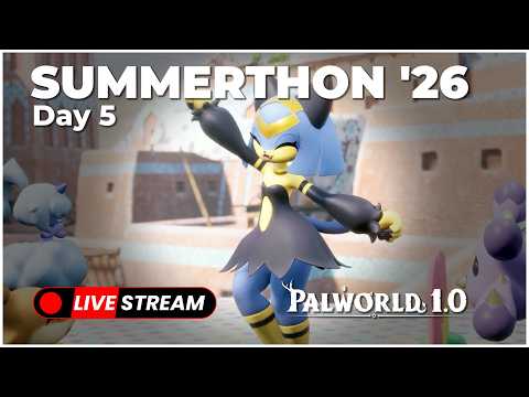 ❤️‍🔥SUMMERTHON '26! Day 5! 🐢It's a Pal world after all🪿
