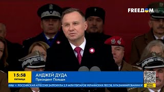Президент Польши поблагодарил поляков за помощь украинским беженцам